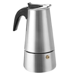 Cafeteira Italiana Inox 4 Xícaras - Mimo Style Menor preço em Cafeteira Italiana Inox 4 Xícaras - Mimo Style