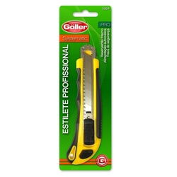 Estilete Profissional Systematic Largo com Trava 18mm 5864 1 UN Goller é boa?