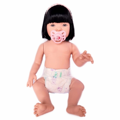 Boneca Bebê Reborn Brinquedo Menina Pode Dar Banho em Promoção na Americanas