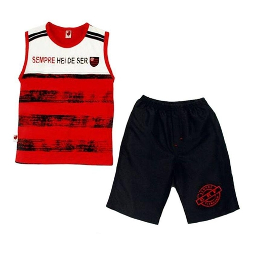 short infantil flamengo