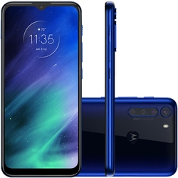 Celular Motorola Moto One Fusion Azul 128GB Tela 6.5 Cam 48MP + 8MP + 5MP + 2MP Menor preço em Celular Motorola Moto One Fusion Azul 128GB Tela 6.5 Cam 48MP + 8MP + 5MP + 2MP