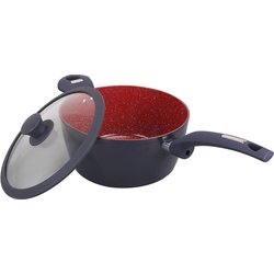 Panela DreamCook Antiaderente 24cm Grafite com Tampa - Classic Home Menor preço em Panela DreamCook Antiaderente 24cm Grafite com Tampa - Classic Home
