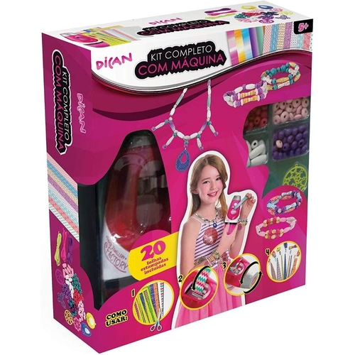 Kit de Pulseiras Completo com Maquina - Dican 4505 é boa?