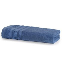 Toalha de Banho 100% Algodão Santista - Azul Menor preço em Toalha de Banho 100% Algodão Santista - Azul