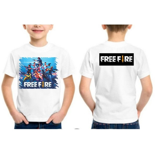 Camiseta FREE FIRE, Loja HQ Camisetas