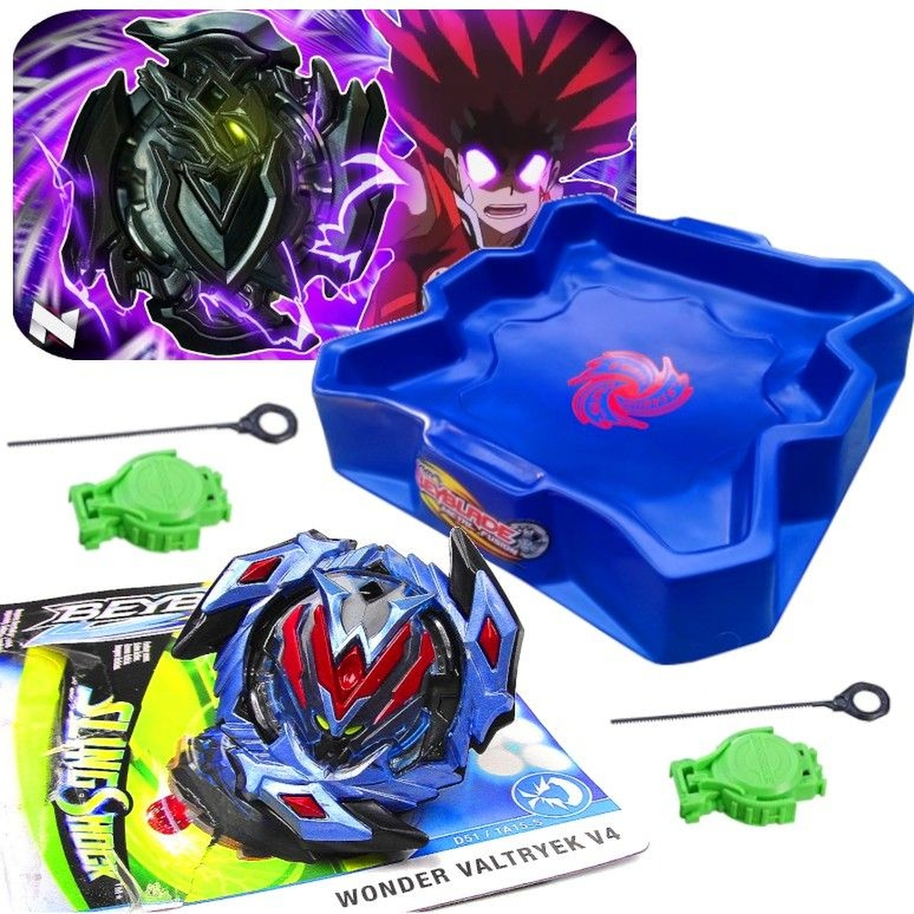 Beyblade Burst - Valtryek e Unicrest - Pack com 2 - Hasbro em Promoção na  Americanas