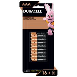 Pilha Alcalina AAA Palito Duracell - 16 Unidades é boa?