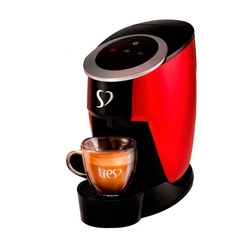 Menor preço em Cafeteira TRES 3 Corações Touch Vermelha para Café Espresso Automática - 127v