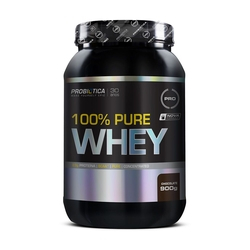Whey Protein 100% Pure Whey Pro 900G - Probiotica Chocolate Menor preço em Whey Protein 100% Pure Whey Pro 900G - Probiotica Chocolate