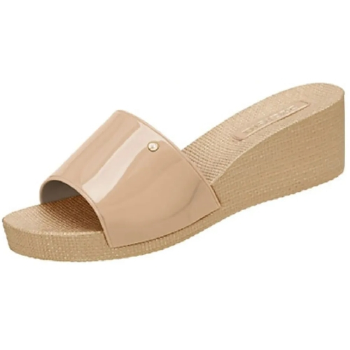 tamanco azaléia lev comfort anabela feminino preto