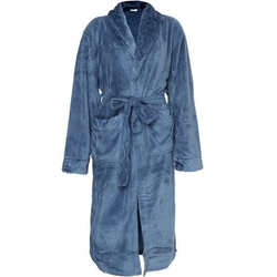 Roupão Microfibra Kimono sem Gola Sofisticata Quartzo Azul G é boa?