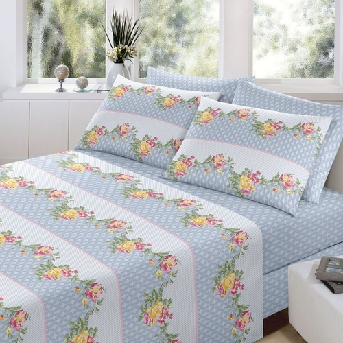 Jogo de lençol microfibra toque aveludado e bom Clearance