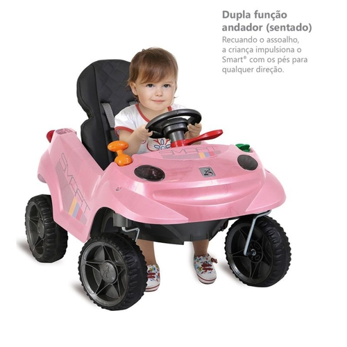 Carrinho de passeio smart rosa Clearance