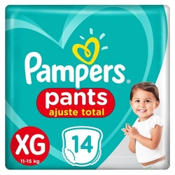 Fralda Pampers Descartável Pants Ajuste Total XG - 14 unidades é boa?
