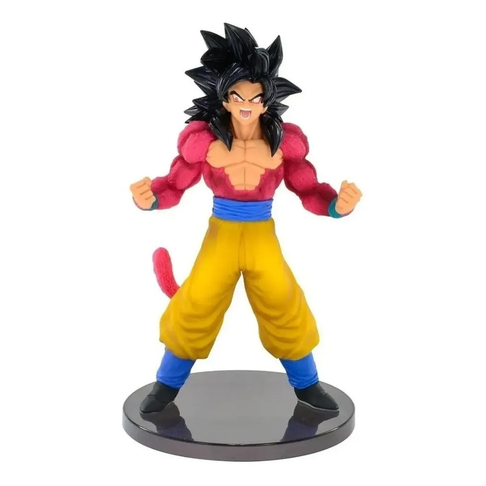 Goku Ssj4 boneco colecionável de biscuit