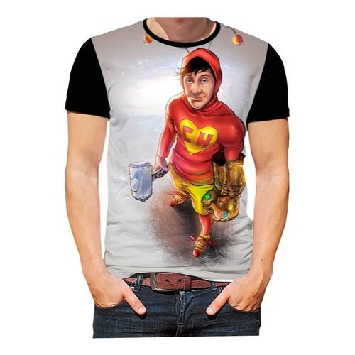 camisetas chaves e chapolin