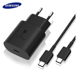 Carregador Celular Turbo Super Rápido Samsung 25w Com Cabo Menor preço em Carregador Celular Turbo Super Rápido Samsung 25w Com Cabo