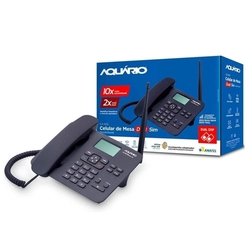 Telefone Celular Fixo Rural de Mesa 2 Chip Ca42s Aquário é boa?