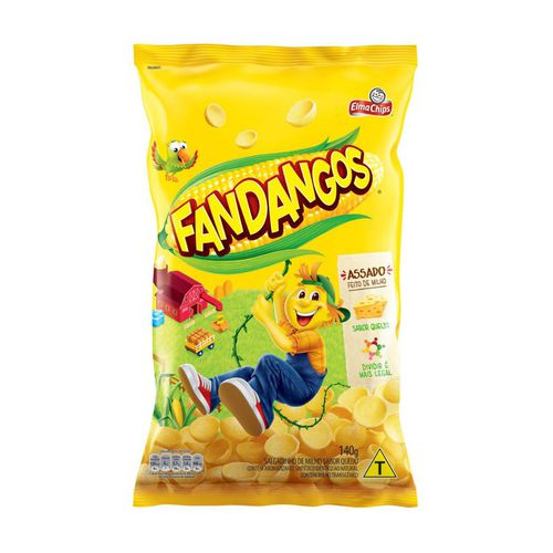 Salgadinho de Milho Queijo Elma Chips Fandangos Pacote 140g