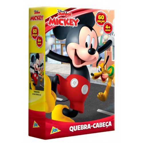 Quebra-Cabeça - 100 Peças - Disney Junior - Mickey - Toyster