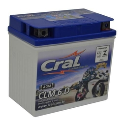 Bateria para moto selada 6Ah polo positivo direito - Cral é boa?