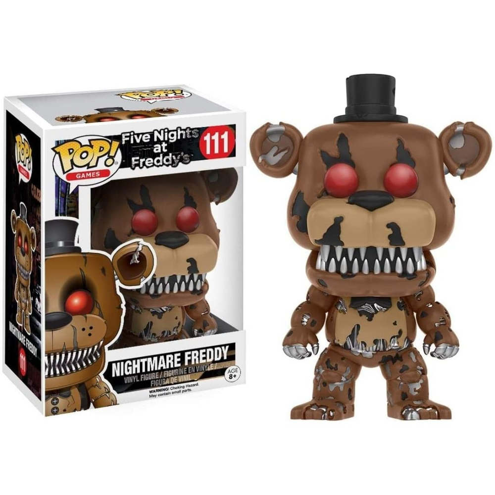 Funko Pop Nightmare Freddy 111 Five Nights At Freddy's FNAF em Promoção na  Americanas