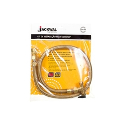 Kit instalação Cooktop para botijão 1,20m - Jackwal Menor preço em Kit instalação Cooktop para botijão 1,20m - Jackwal