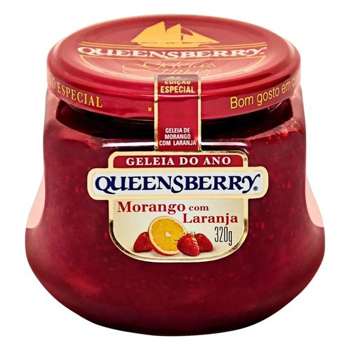 Geleia Morango Queensberry Classic Vidro 320g