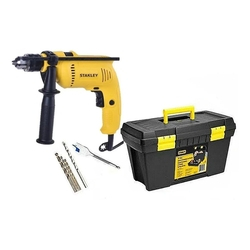 Kit Furad Com Caixa 19'' + 05 Brocas Shd600K5 Stantley 127V Menor preço em Kit Furad Com Caixa 19'' + 05 Brocas Shd600K5 Stantley 127V