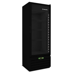 Refrigerador porta de vidro 406l vb40rh all black 220v - metalfrio Menor preço em Refrigerador porta de vidro 406l vb40rh all black 220v - metalfrio