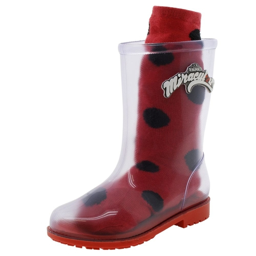 bota infantil da ladybug