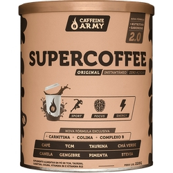 Supercoffee 2.0 Café 220g - Super Coffee Caffeine Army Menor preço em Supercoffee 2.0 Café 220g - Super Coffee Caffeine Army