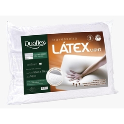 Travesseiro Latex Light 50cm x 70cm Duoflex Menor preço em Travesseiro Latex Light 50cm x 70cm Duoflex