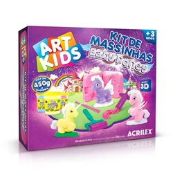 Kit Massinha de Modelar Art Kids Baby Poney 450g - Acrilex Menor preço em Kit Massinha de Modelar Art Kids Baby Poney 450g - Acrilex