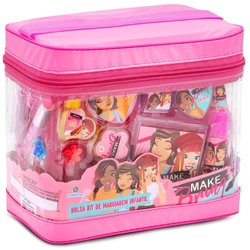 Kit De Maquiagem Infantil Com Bolsa Antialérgica Polibrinq Menor preço em Kit De Maquiagem Infantil Com Bolsa Antialérgica Polibrinq