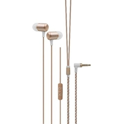 Fone De Ouvido Com Microfone Xtrax - Gold Menor preço em Fone De Ouvido Com Microfone Xtrax - Gold