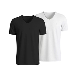 Kit 2 Camisetas Algodão e Elastano T-shirt Lupo 70676 é boa?