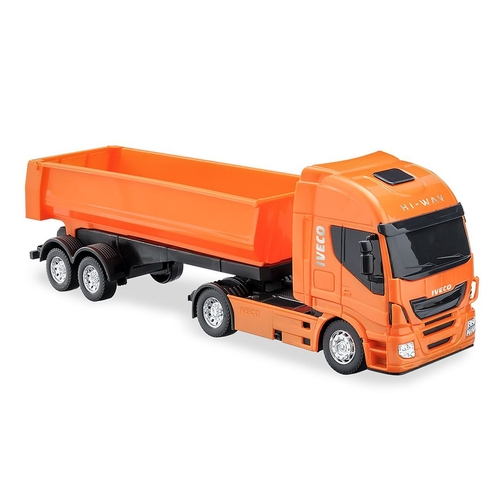 Caminhão iveco hi-way caçamba basculante - usual brinquedos em Promoção na  Americanas