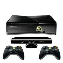 Console Xbox 360 Slim 4GB + Kinect + 2 Controles Menor preço em Console Xbox 360 Slim 4GB + Kinect + 2 Controles