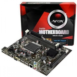 Placa Mãe Micro ATX AFOX IH61-MA5 2ª e 3º Geração LGA 1155 Intel H61 VGA HDMI DDR3 Até 16GB Menor preço em Placa Mãe Micro ATX AFOX IH61-MA5 2ª e 3º Geração LGA 1155 Intel H61 VGA HDMI DDR3 Até 16GB
