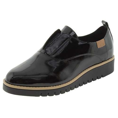 sapato feminino oxford verniz