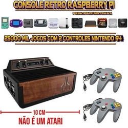 Kit Console Retro Atari - 25.000 jogos é boa?
