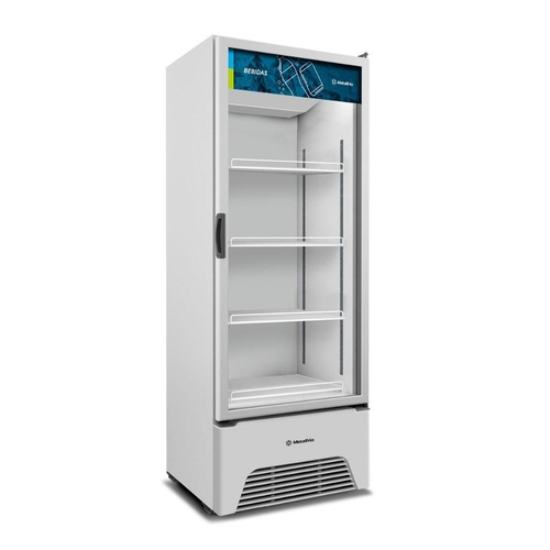 Refrigerador Expositor Vertical Bebidas 220V VB52AH Optima Branca 497 ...