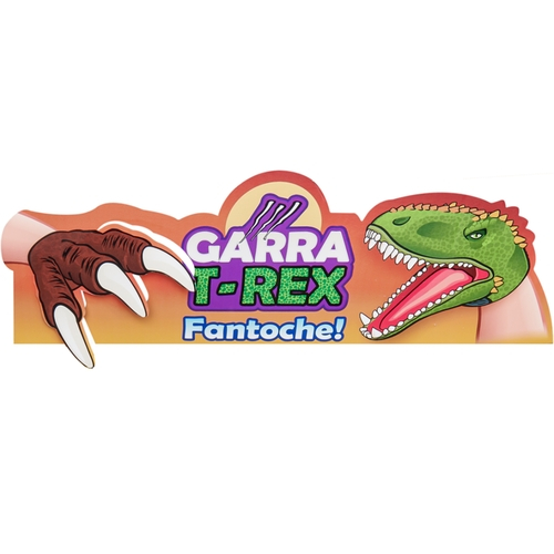 Dinossauro dedo mão fantoche pequeno papel jogar fantoches show gif em  Promoção na Americanas