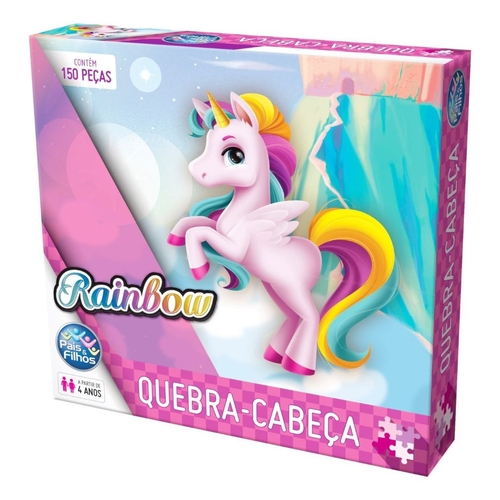 Quebra cabeca carro de corrida 150 pcs - PAIS & FILHOS - Quebra