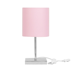 Abajur Eros Cilindrico Rosa Com Base Quadrada De Inox é boa?