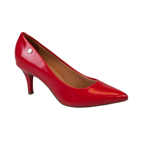 sapato scarpin vizzano vermelho