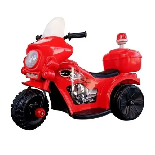 Mini Moto Elétrica Infantil Vermelha Triciclo Para Crianças - LCG ELETRO