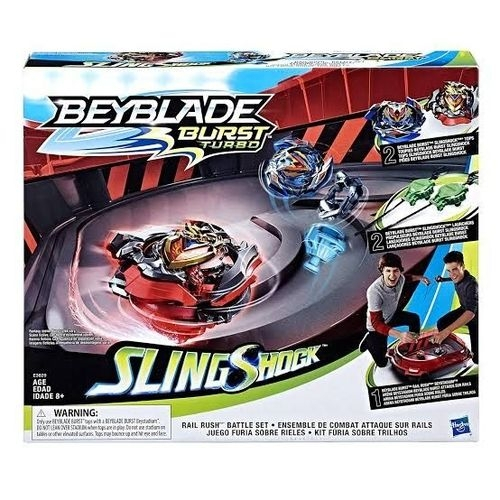 Beyblade Burst Turbo Slingshock Master Set Da Hasbro E6779 na Americanas  Empresas