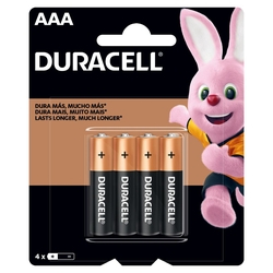 Pilha Alcalina AAA c/ 4unid. - Duracell é boa?